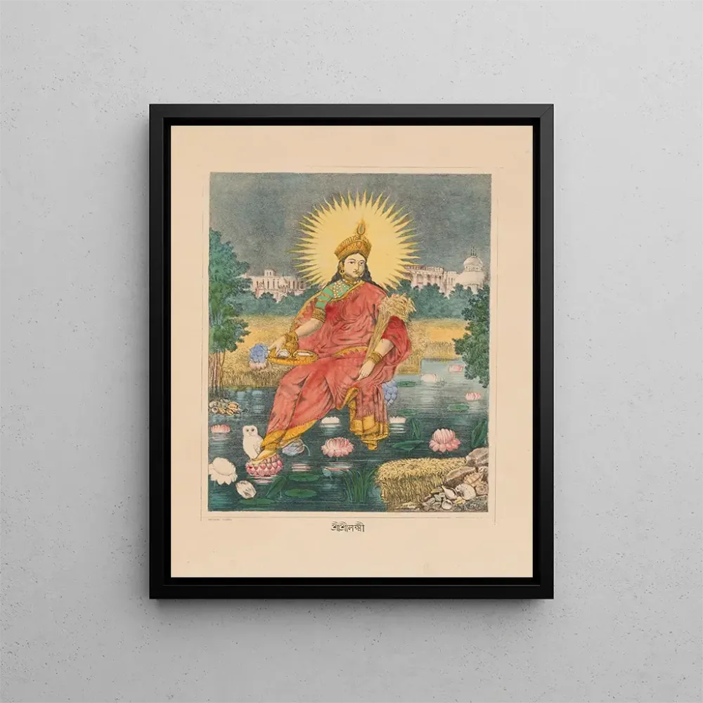 Gemälde Shri Lakshmi - Anonym | Kunstdruck