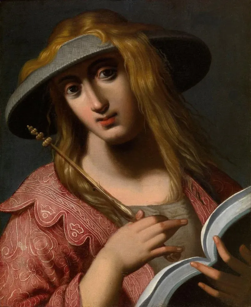 Gemälde Sibylle - Abraham Janssens | Kunstdruck