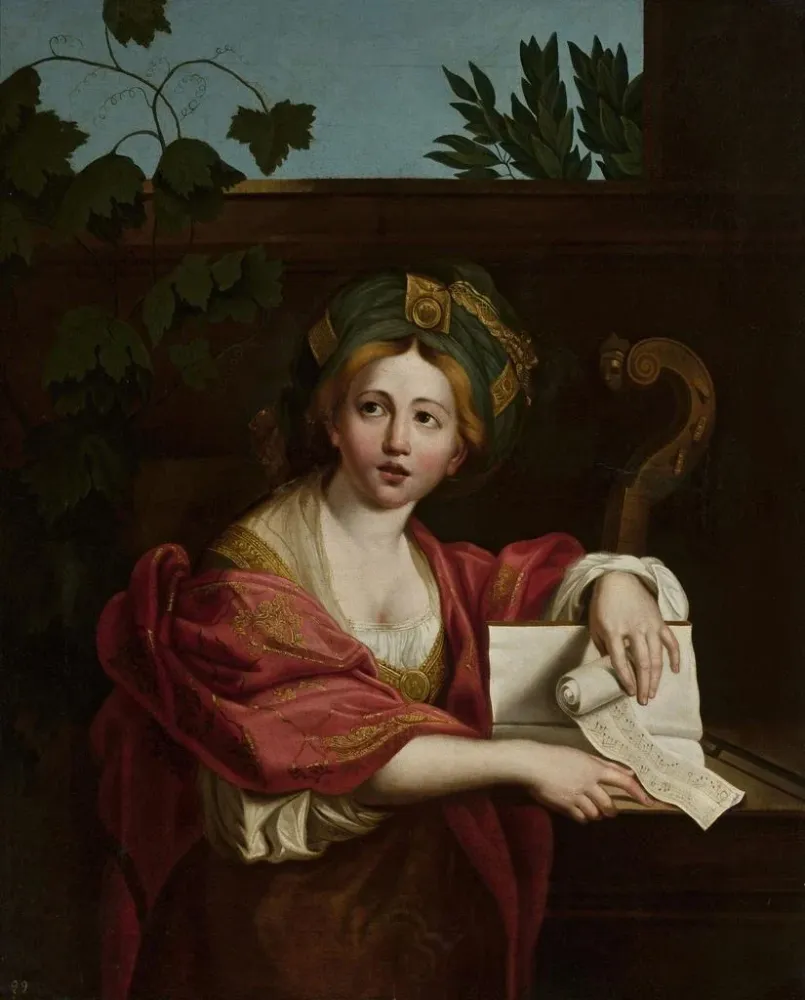 Gemälde Sibylle von Cumes - Anonym | Kunstdruck