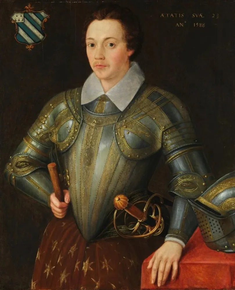 Gemälde Sir John Shurley d'Isfield - Anonyme