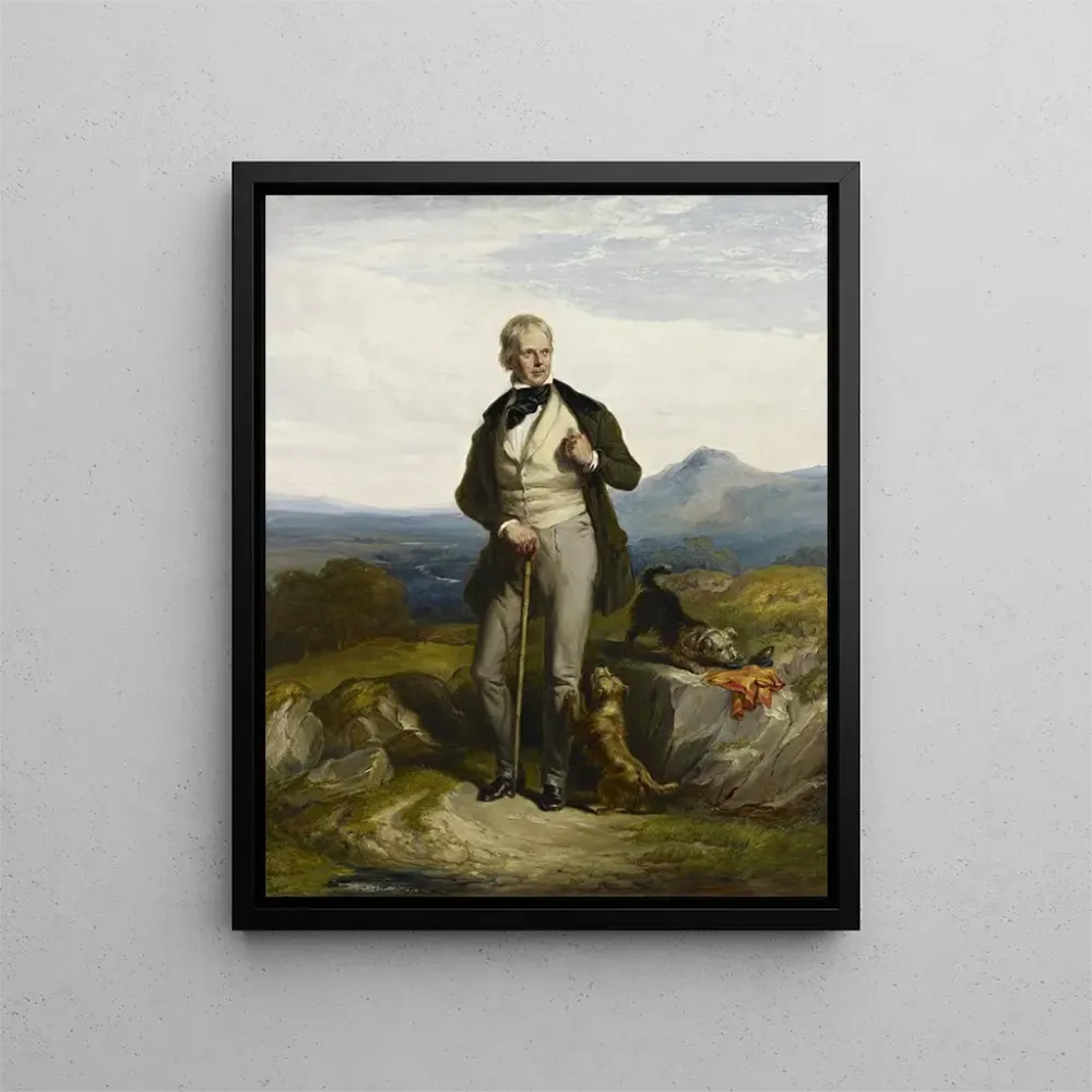 Gemälde Sir Walter Scott - Sir William Allan | Kunstdruck