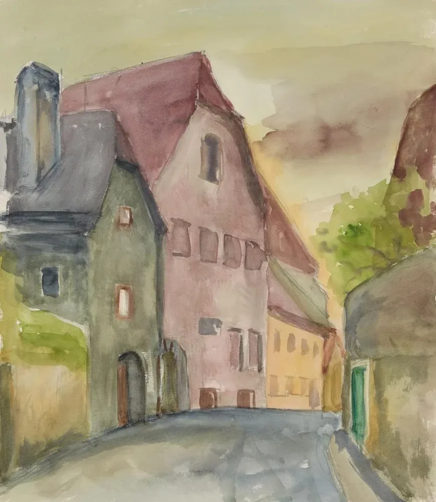 Gemälde Steyr - Anny Dollschein | Kunstdruck