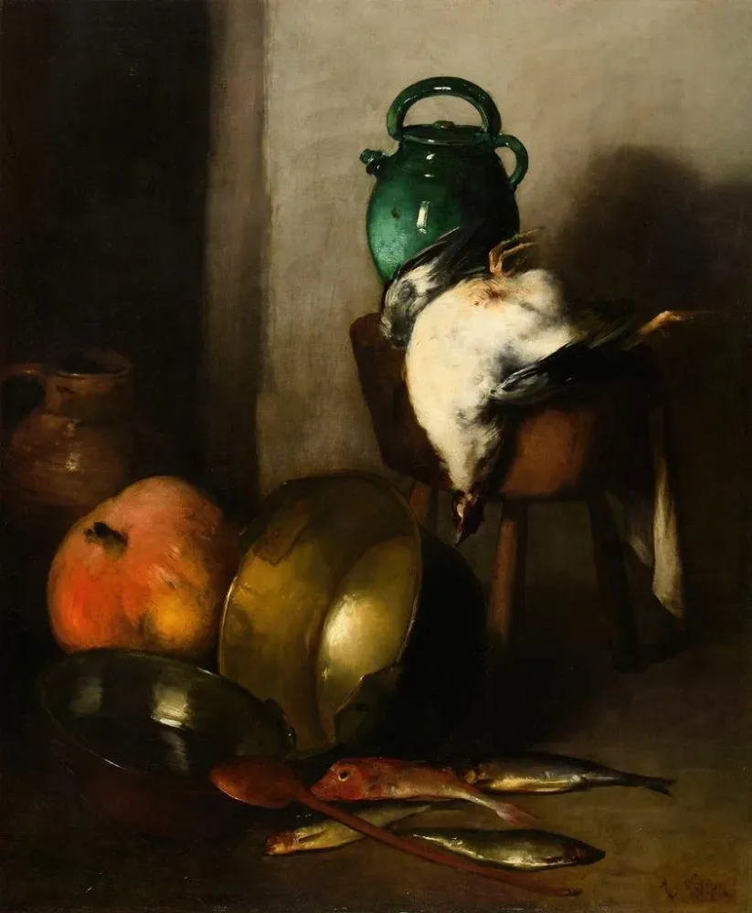 Gemälde Stillleben - Antoine Vollon | Kunstdruck