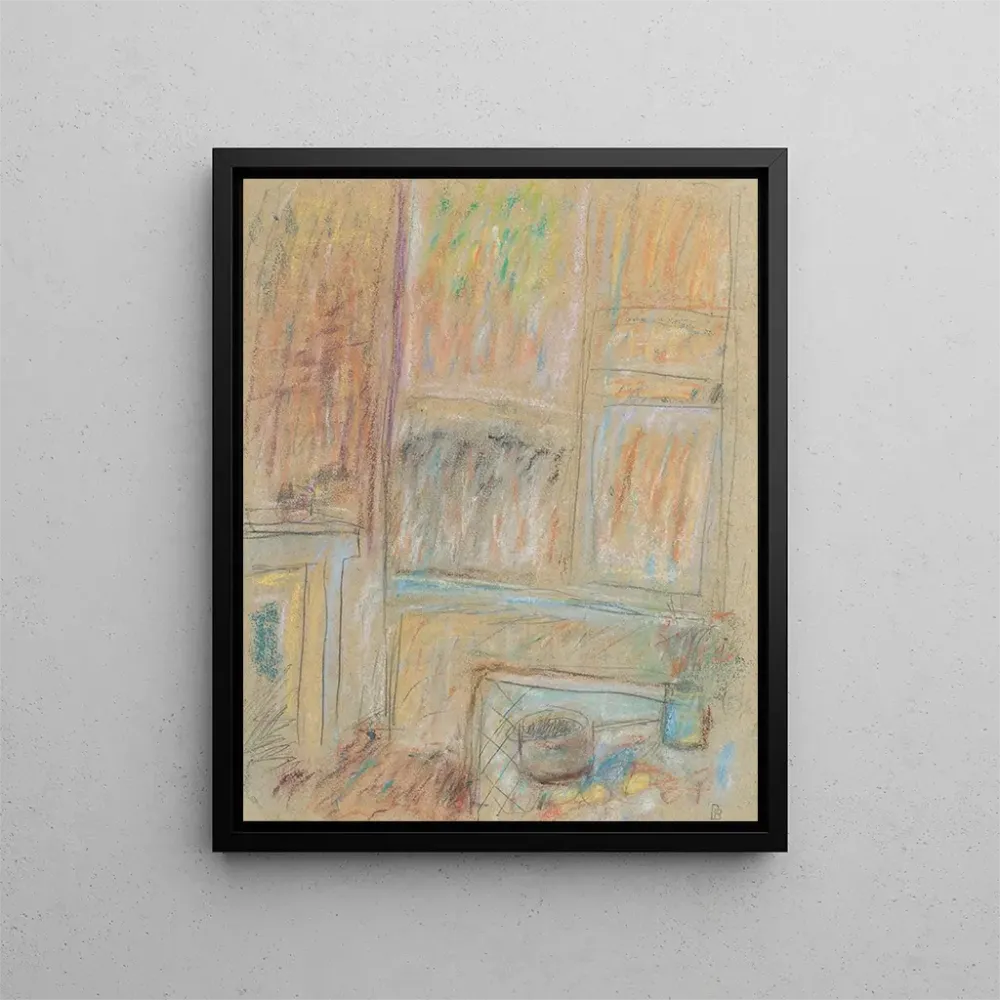Gemälde Stillleben mit offenem Fenster - Pierre Bonnard | Kunstdruck