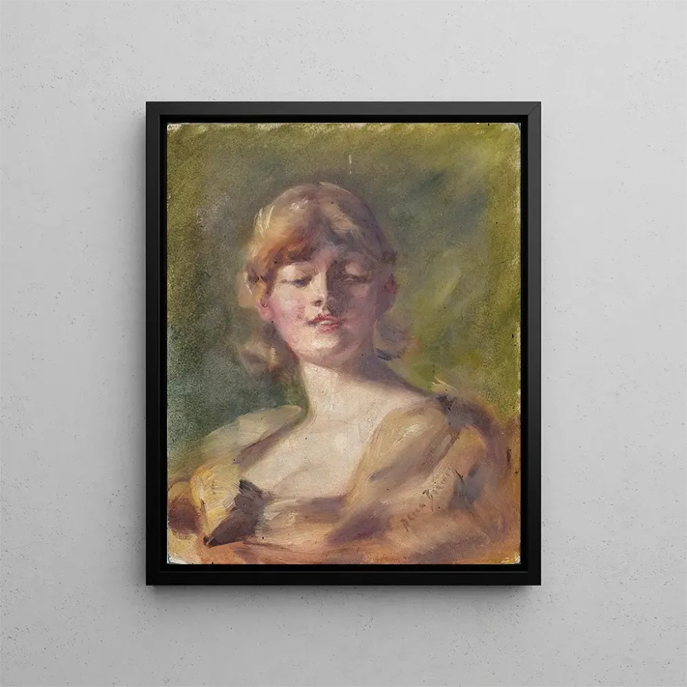 Gemälde Studie des Kopfes - Alice Pike Barney | Kunstdruck