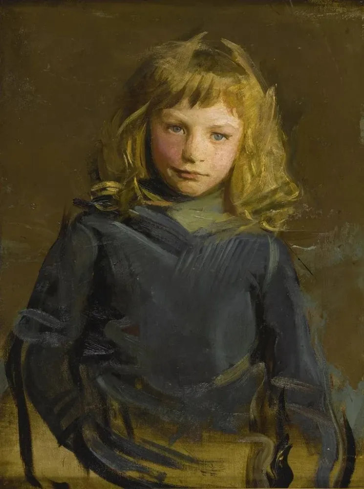 Gemälde Studie für Harry Whiting, Neffe des Künstlers - Abbott Handerson Thayer | Kunstdruck