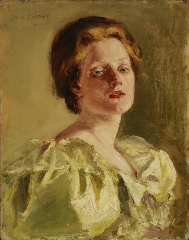 Gemälde Studieren Auburn - Alice Pike Barney | Kunstdruck