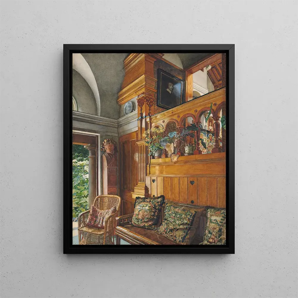 Gemälde Le Studio du Jardin - Anna Alma-Tadema | Kunstdruck