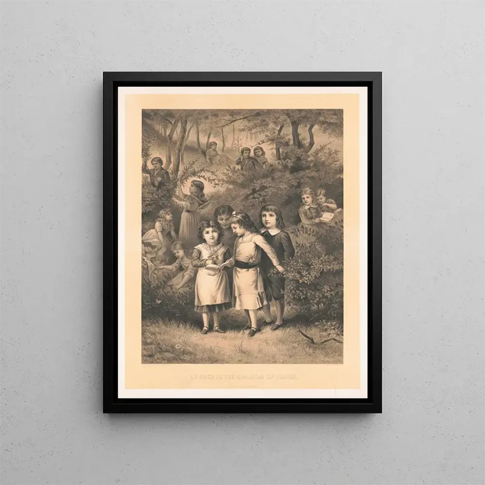 Gemälde Such Is Kingdom Heaven - Rh Curran Co | Kunstdruck