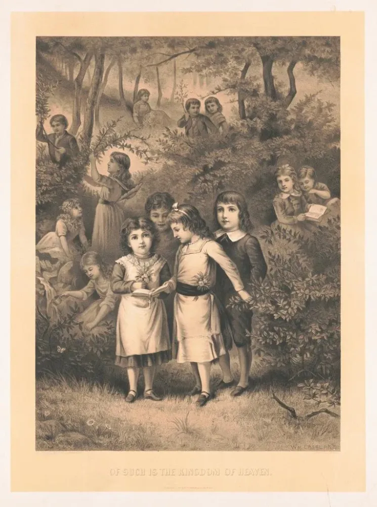 Gemälde Such Is Kingdom Heaven - Rh Curran Co | Kunstdruck