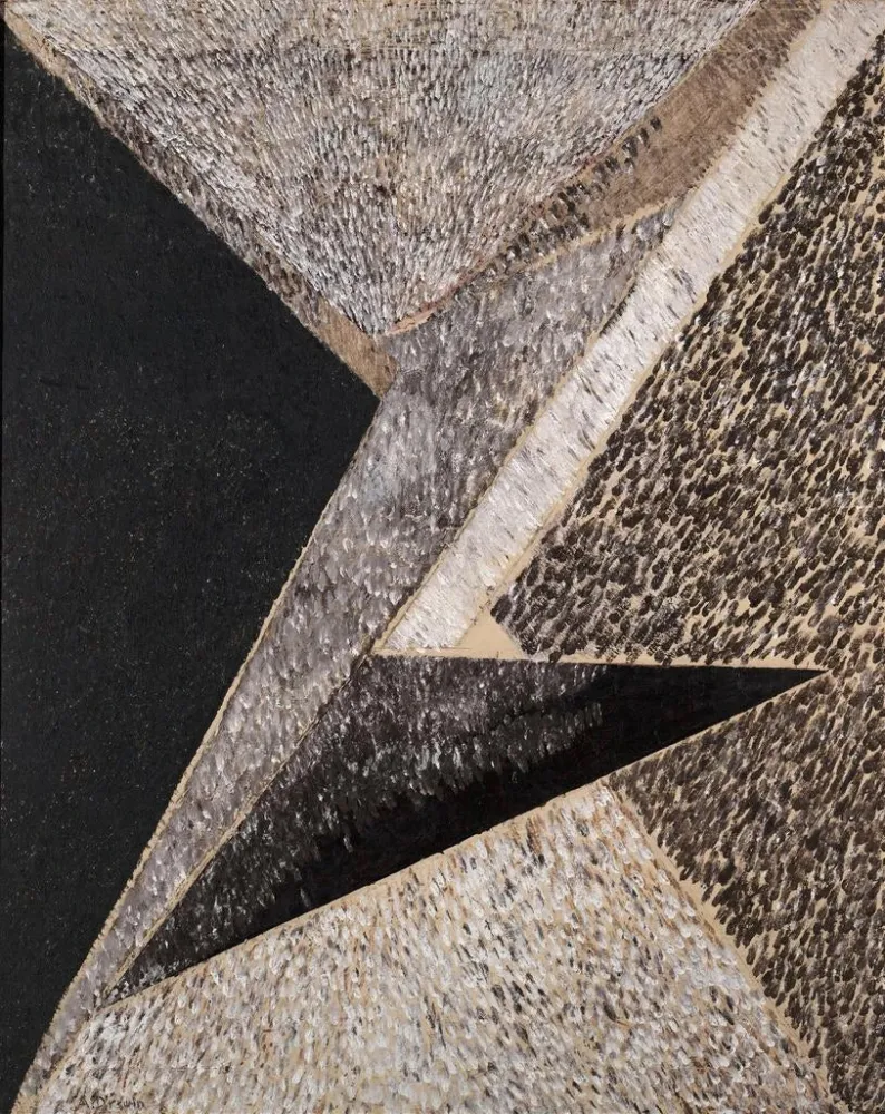 Gemälde Suprematismus früher Abstraktion - Alexander Drewin | Kunstdruck