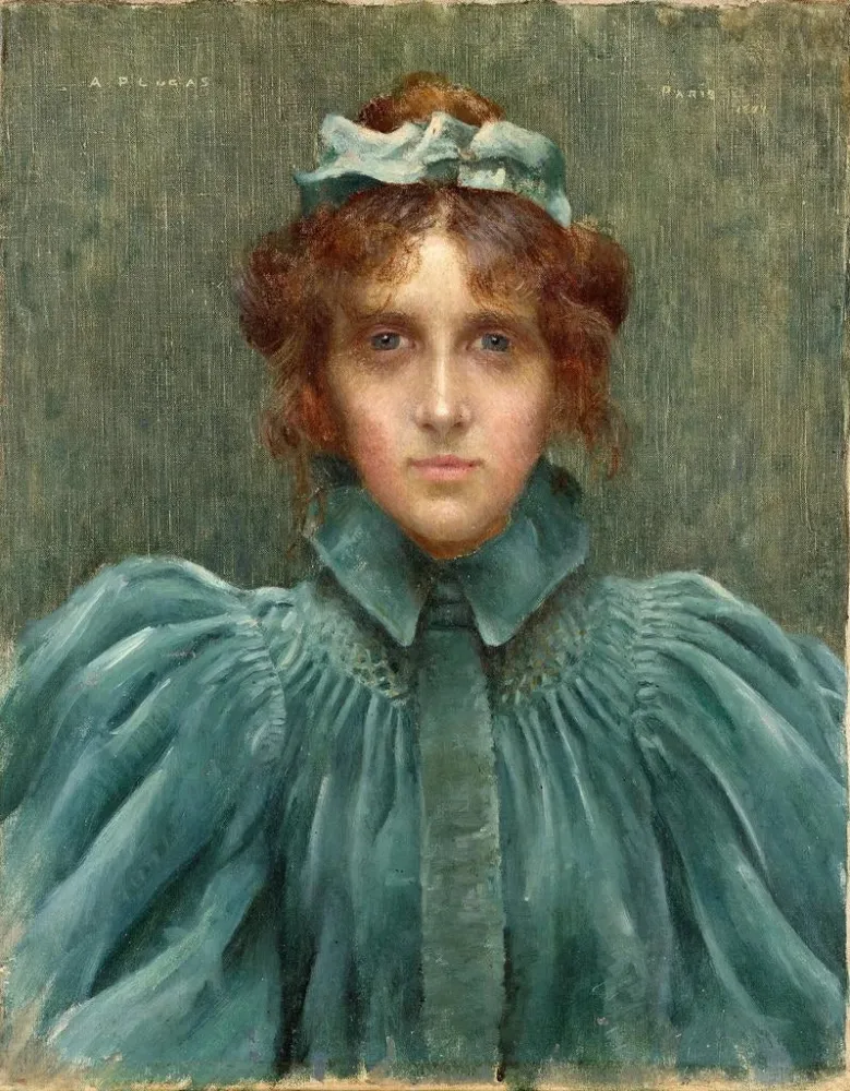 Gemälde Suzette - Albert Pike Lucas | Kunstdruck