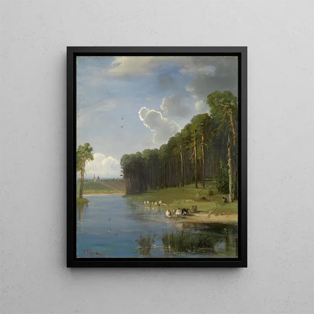 Gemälde Szenen aus der Landschaft - Alexei Kondratievich Savrasov | Kunstdruck