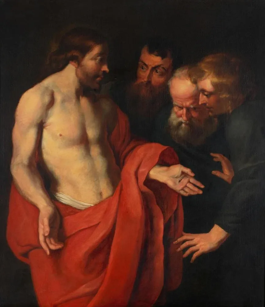 Gemälde Thomas der Ungläubige - Anonym | Kunstdruck