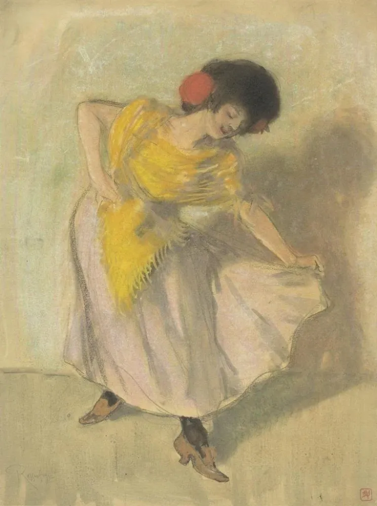 Gemälde Tänzer - Armand Rassenfosse | Kunstdruck