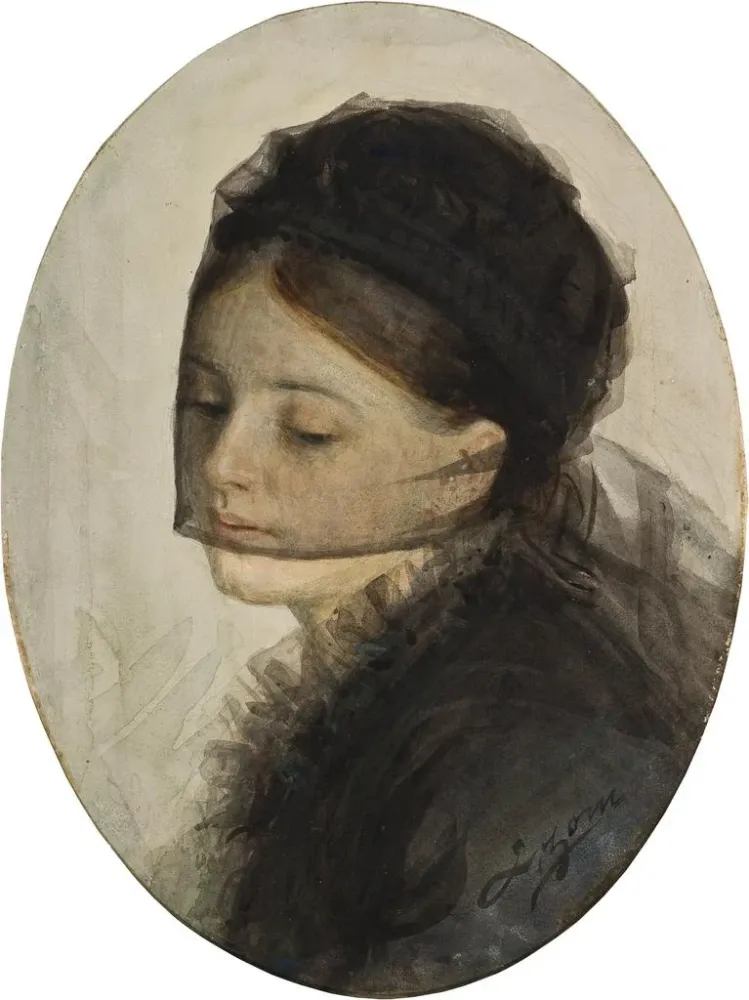 Gemälde Trauer - Anders Zorn | Kunstdruck