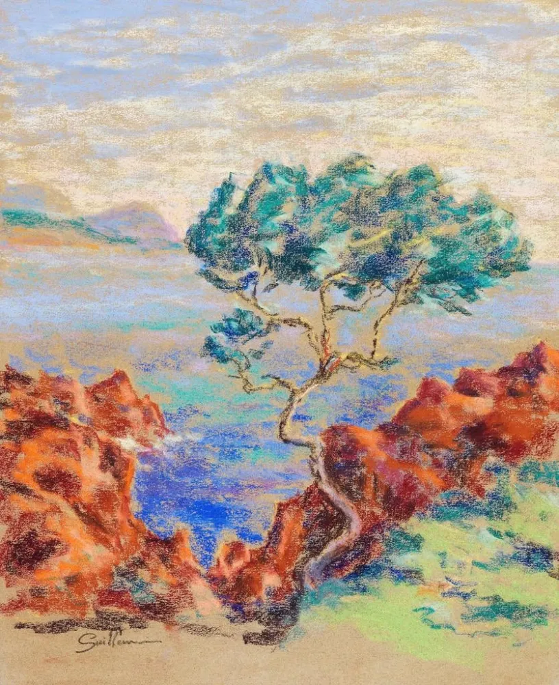 Gemälde Le Trayas Landschaft des Midi - Armand Guillaumin | Kunstdruck