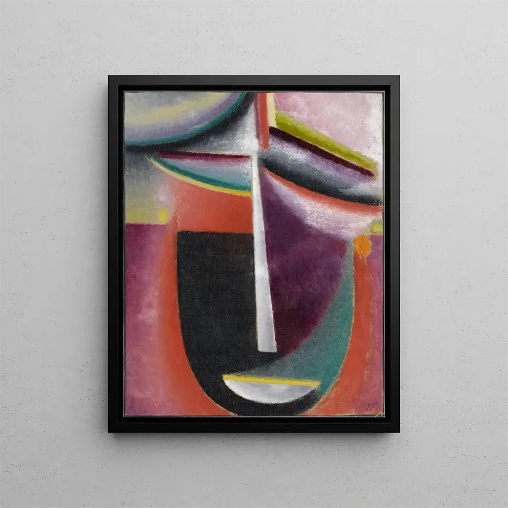 Gemälde Tête abstraite Mysterium - Alexej von Jawlensky | Kunstdruck