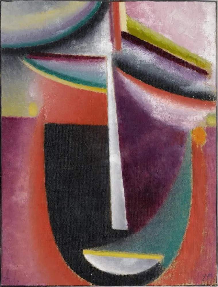 Gemälde Tête abstraite Mysterium - Alexej von Jawlensky | Kunstdruck