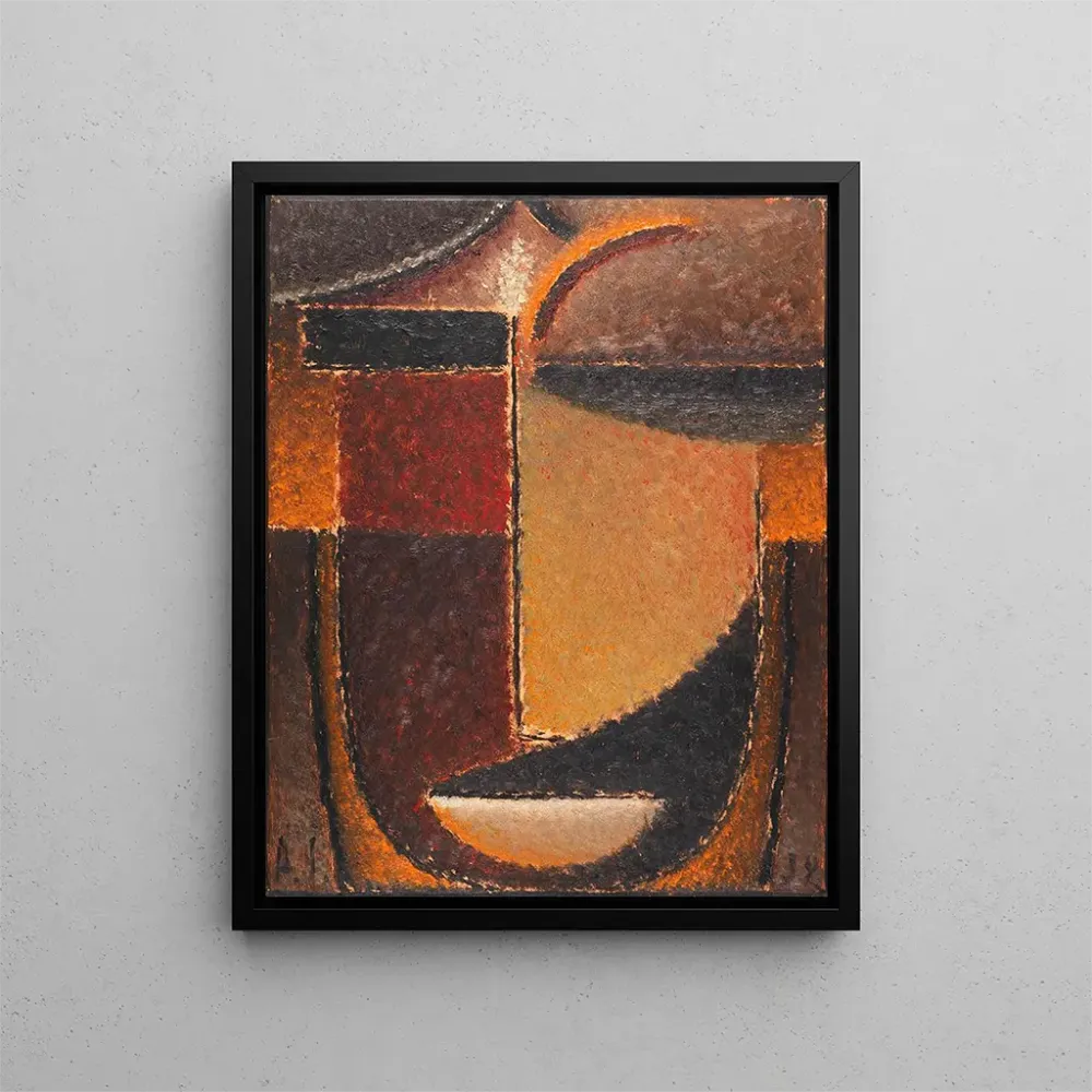 Gemälde Tête abstraite orientale - Alexej von Jawlensky | Kunstdruck