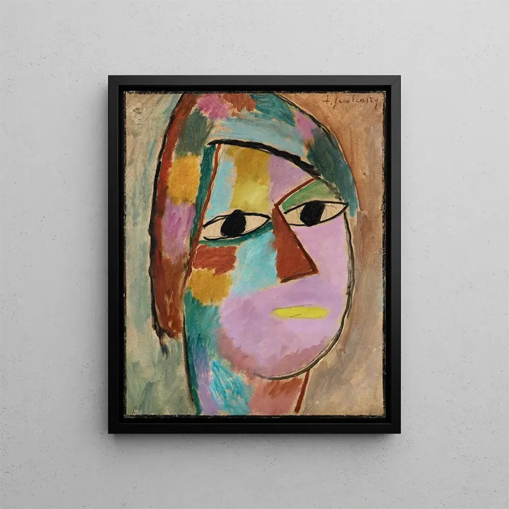Gemälde Tête mystique - Alexej von Jawlensky | Kunstdruck