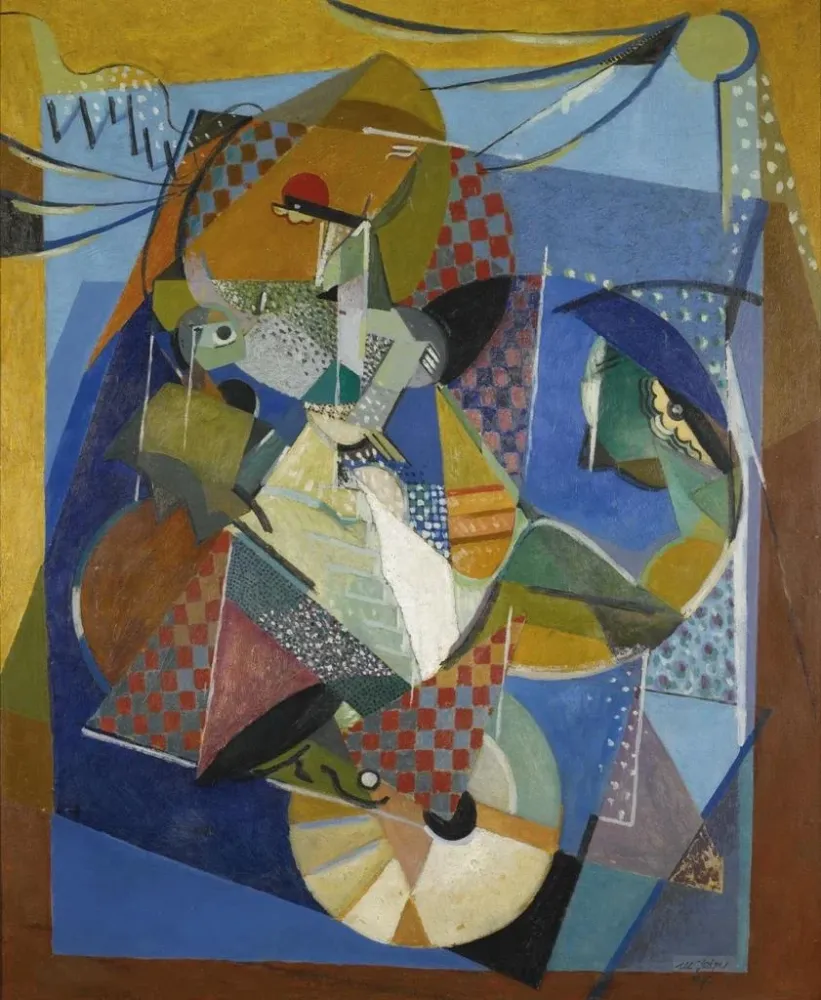 Gemälde Vaudeville - Albert Gleizes | Kunstdruck