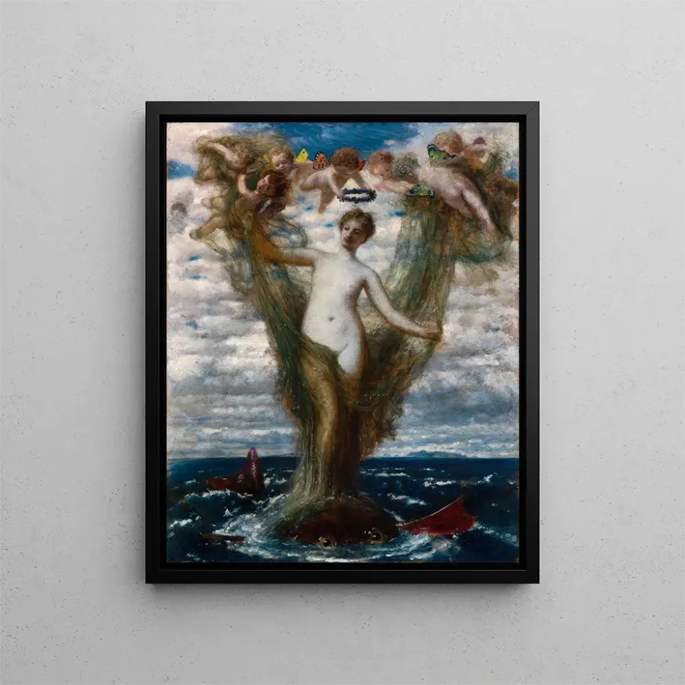 Gemälde Venus Anadyomene - Arnold Böcklin | Kunstdruck