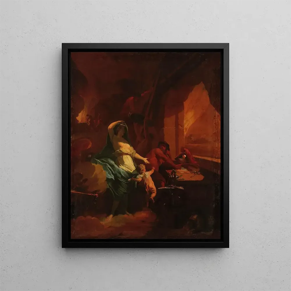 Gemälde Venus Vulcans Schmiede - Nach Jean-Baptiste Jouvenet | Kunstdruck