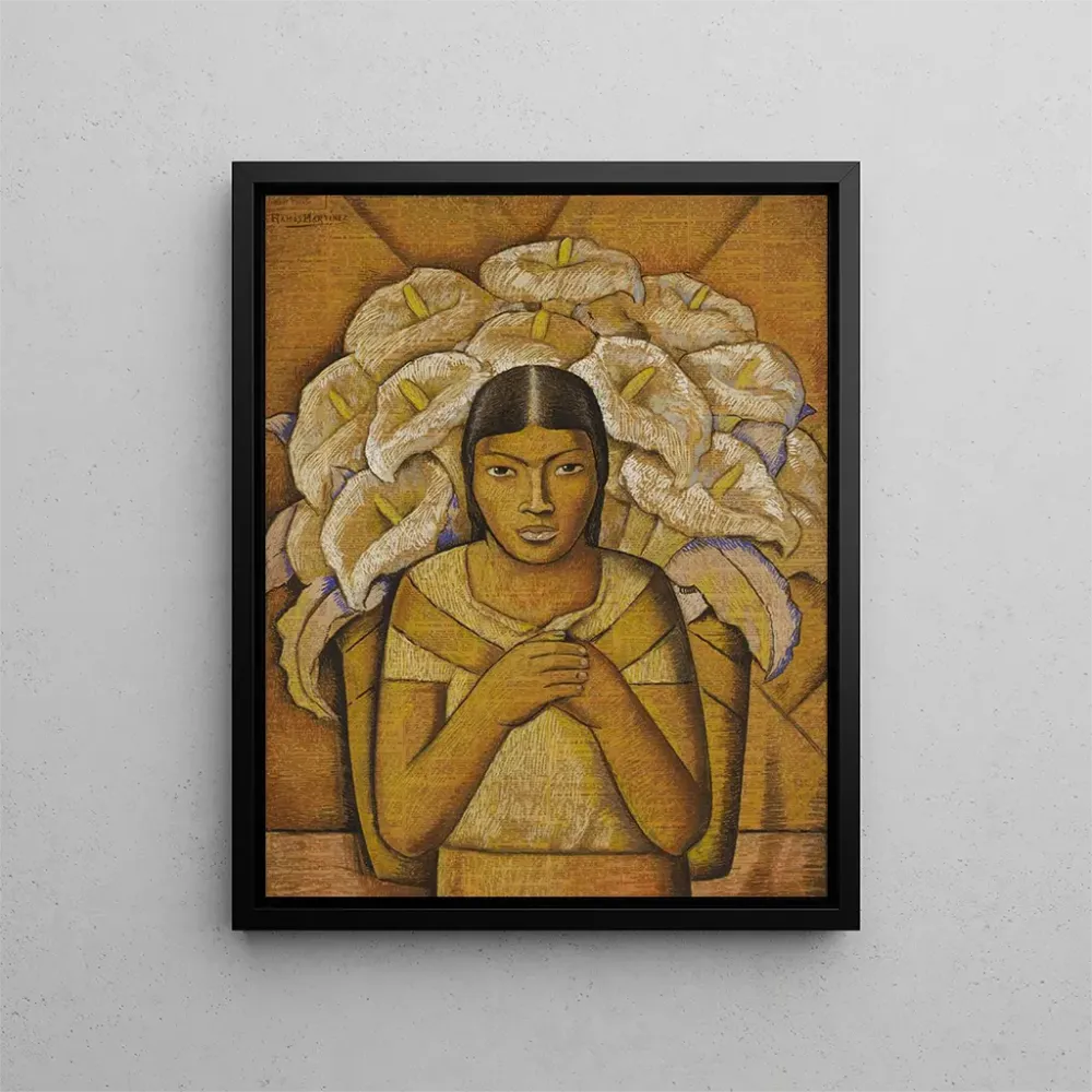 Gemälde Verkäufer von Alcatraces - Alfredo Ramos Martínez | Kunstdruck