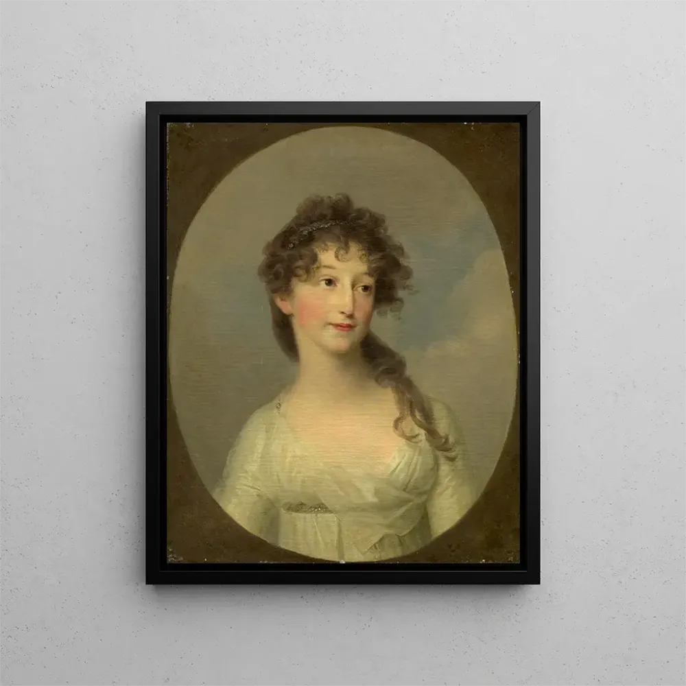 Gemälde Vielleicht Franciska Krasinska, Herzogin von Kurland - Angelica Kauffmann
