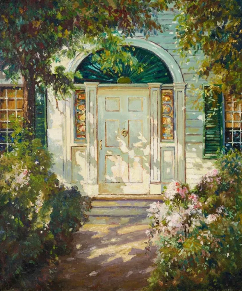 Gemälde Tür von Kennebunk - Abbott Fuller Graves | Kunstdruck