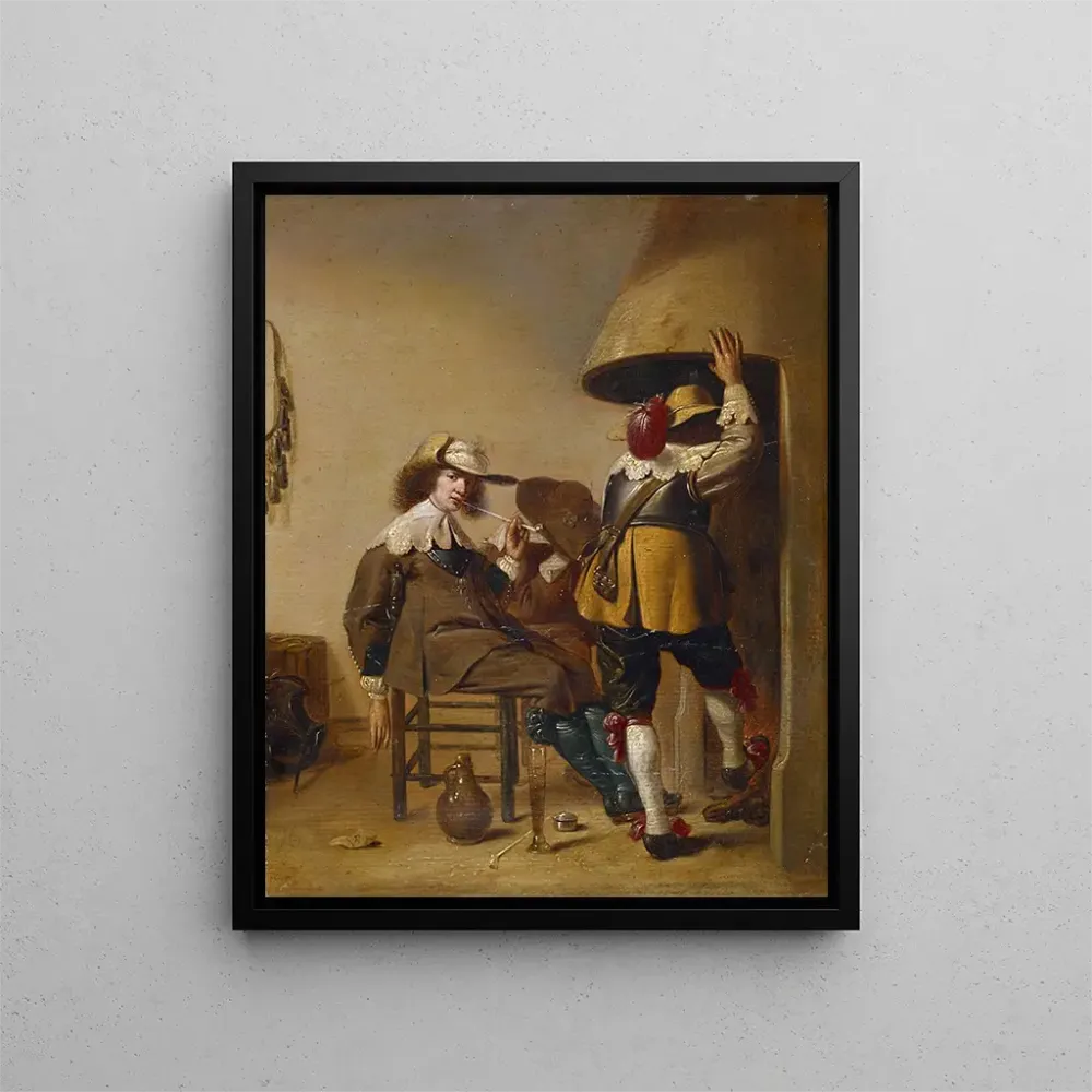 Gemälde Wachsaal - Anonym | Kunstdruck