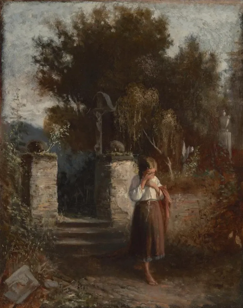 Gemälde Waisenkind - Aleksander Kotsis | Kunstdruck