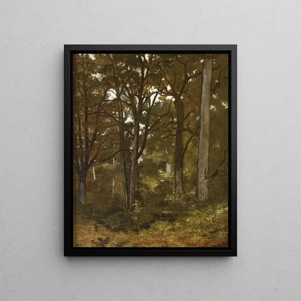 Gemälde Wald von Fontainebleau - Antoine-Louis Barye