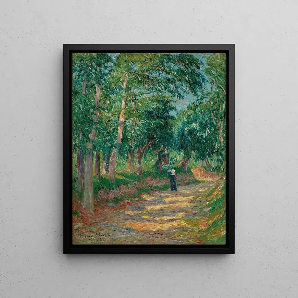 Gemälde Weg der Pont - Aven - Henry Moret | Kunstdruck