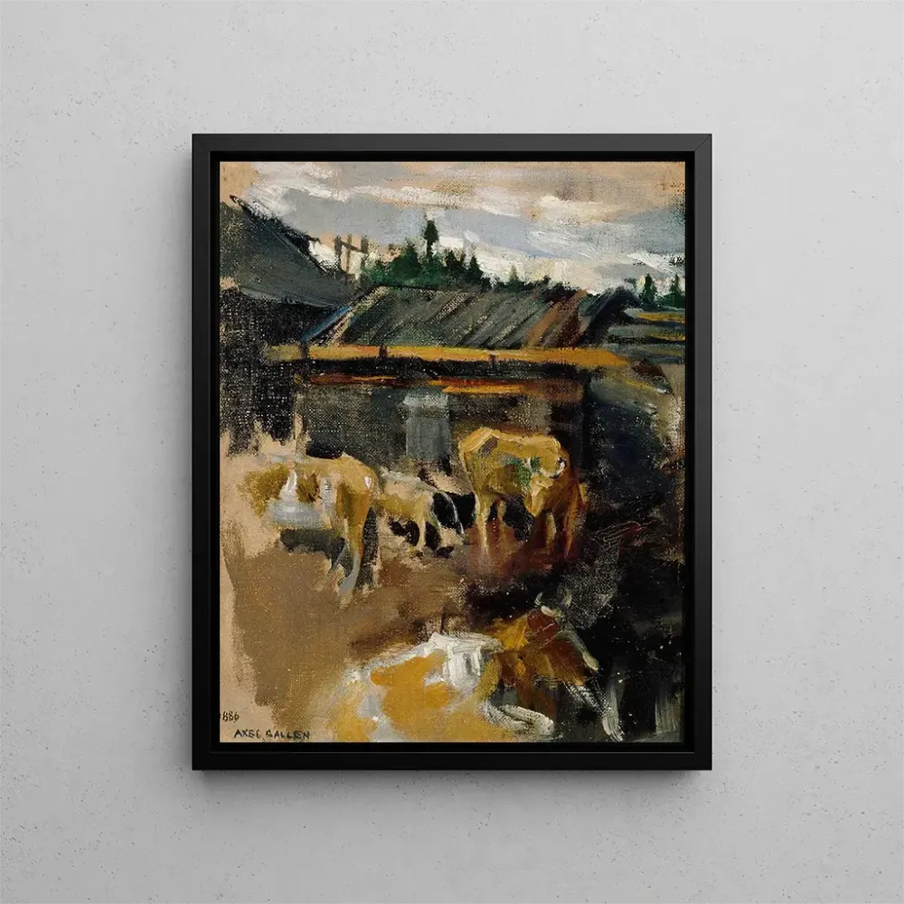 Gemälde Weide - Akseli Gallen-Kallela | Kunstdruck