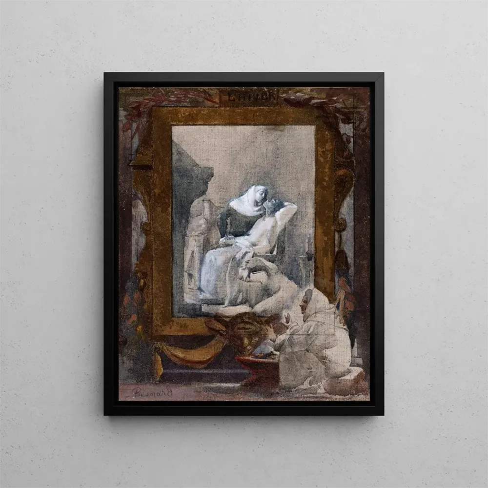Gemälde Winter - Albert Besnard | Kunstdruck