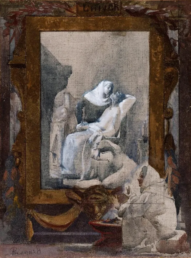 Gemälde Winter - Albert Besnard | Kunstdruck