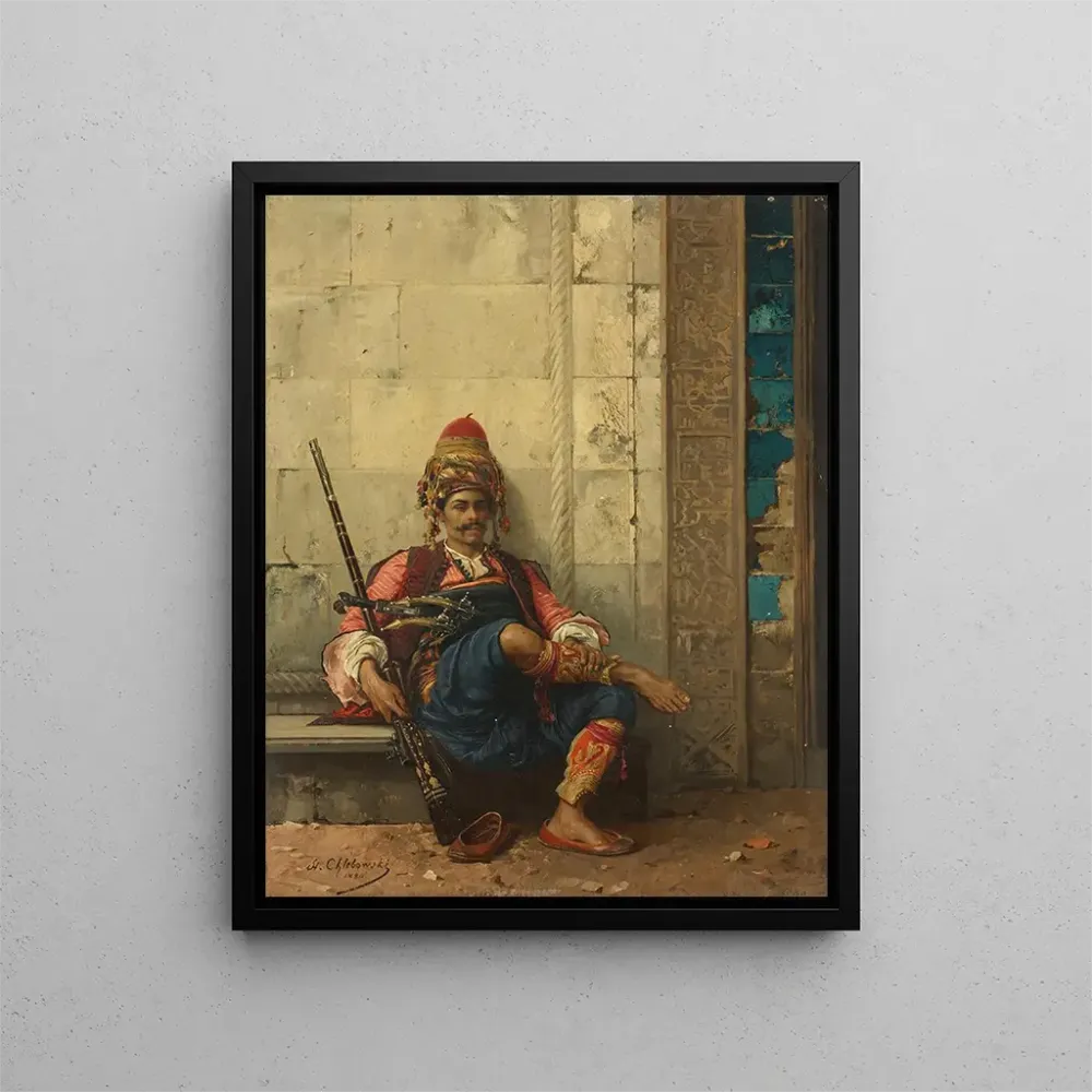Gemälde Zeybek Bursa - Stanisław von Chlebowski | Kunstdruck