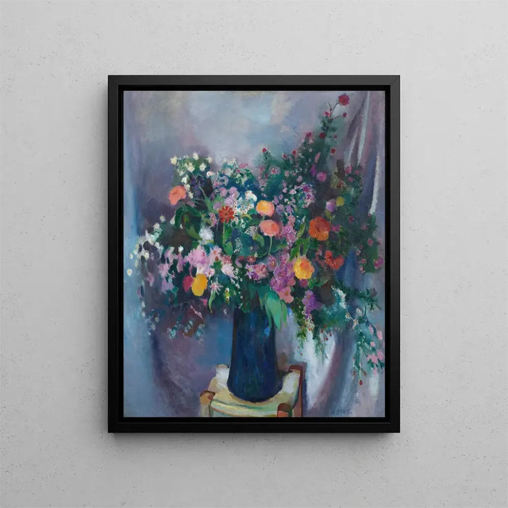 Gemälde Zinnias und Astern - Arthur Beecher Carles | Kunstdruck