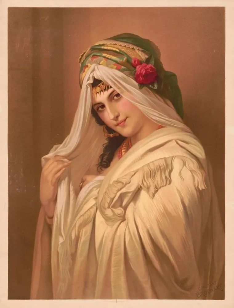 Gemälde Zuleikha, die Verlobte von Abeydos - Caldwell Co | Kunstdruck
