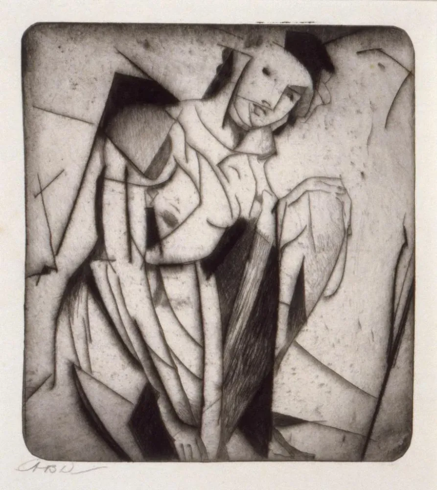 Glasfigur-Gemälde - Arthur Bowen Davies | Kunstdruck