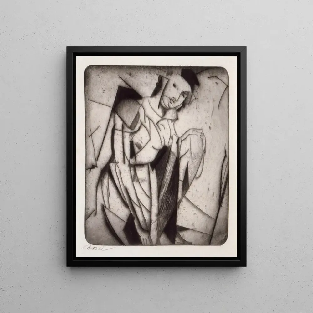 Glasfigur-Gemälde - Arthur Bowen Davies | Kunstdruck