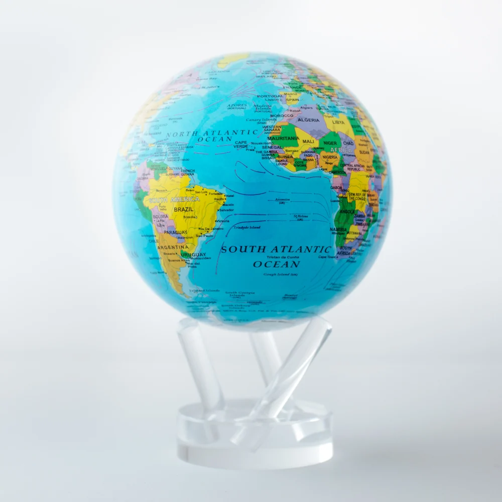 Globus 4,5'' - Politisches Kartenbild • MOVA GLOBES