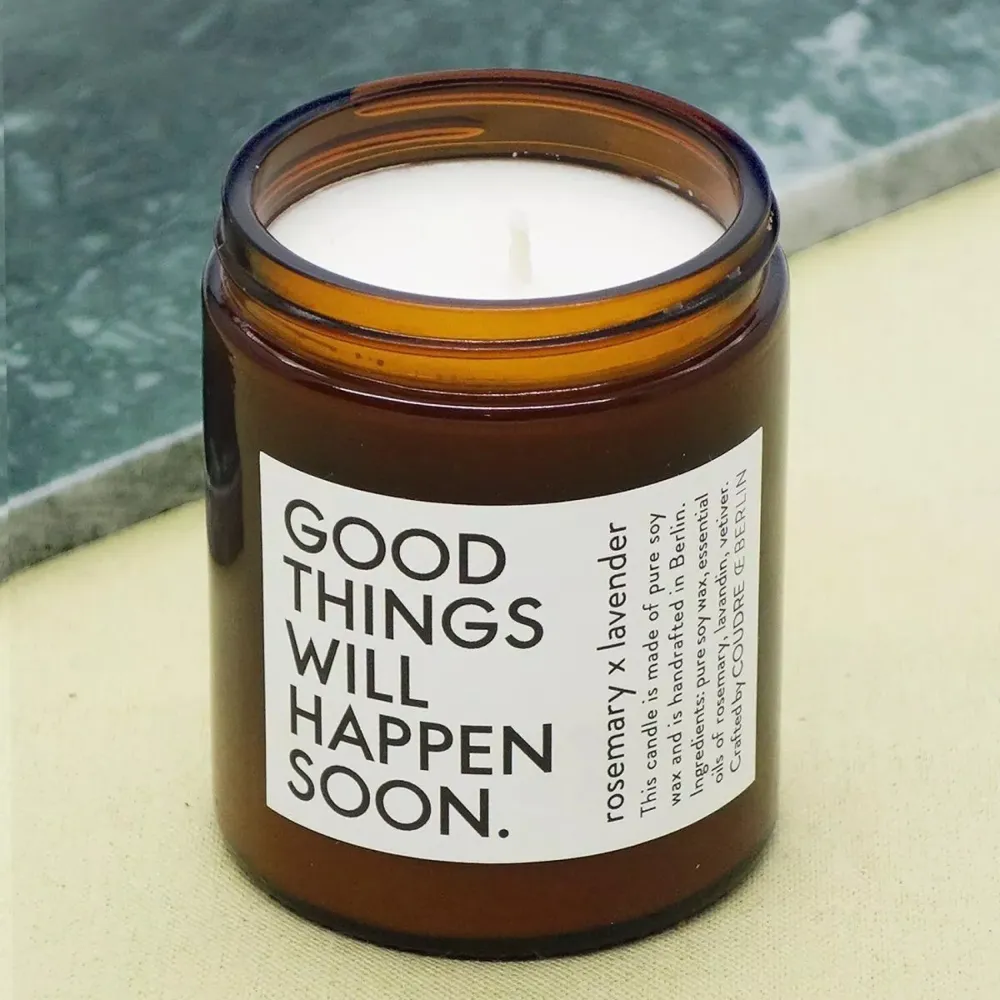 Good things X Rosmarin Lavendel Duftkerze