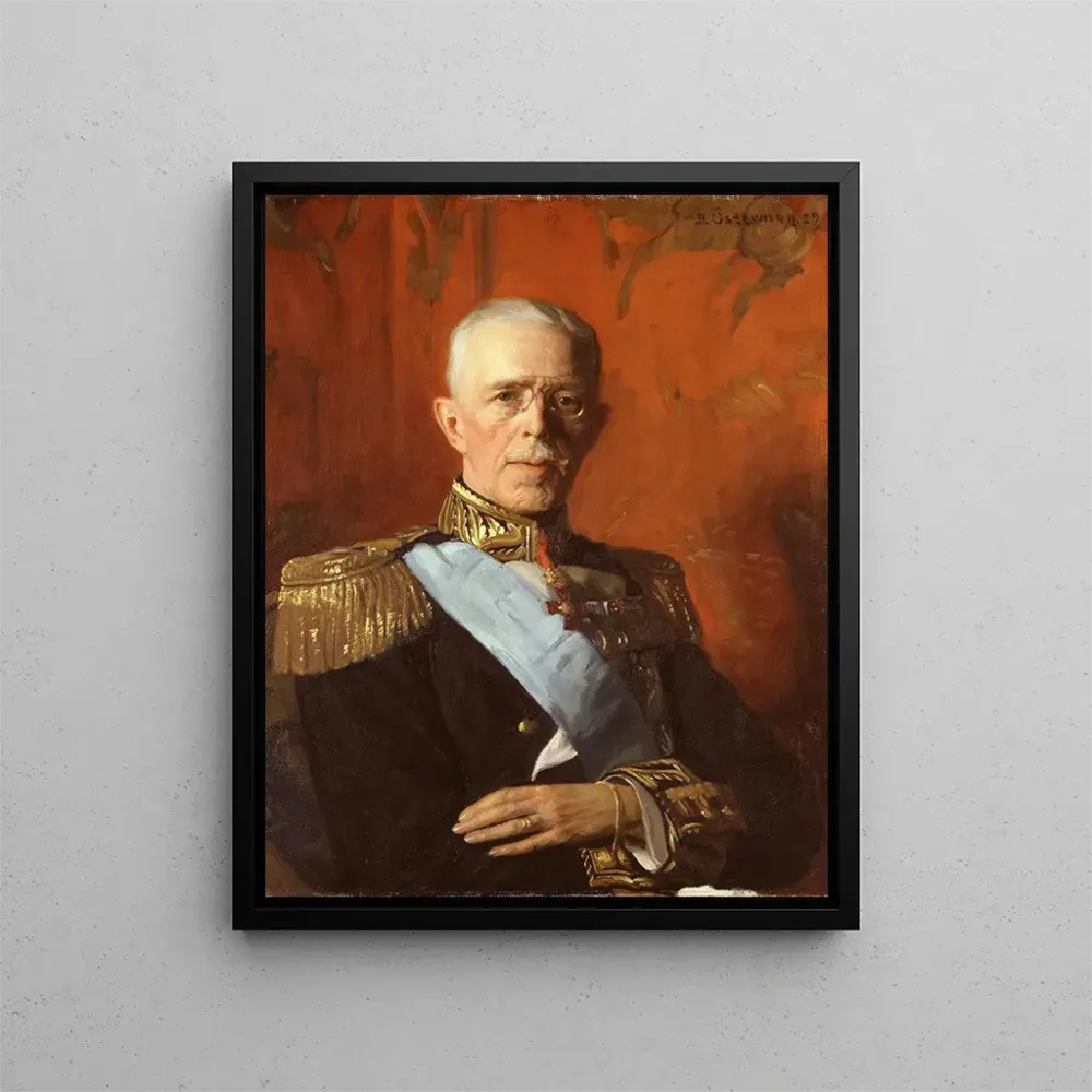 Gustave V 1858-1950 König von Schweden - Bernhard Störmann | Kunstdruck