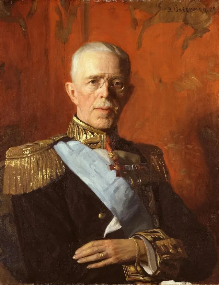 Gustave V 1858-1950 König von Schweden - Bernhard Störmann | Kunstdruck