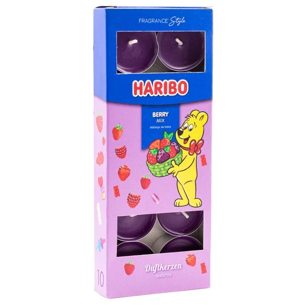 Haribo - Berry Mix - Teelichter - 10 Stück