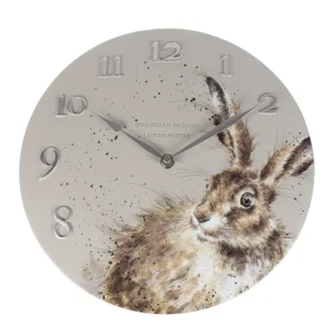 Hasen Wanduhr von Wrendale Designs