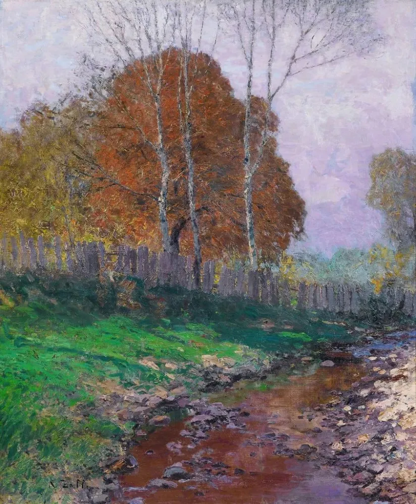 L Herbst im Krems-Tal - Alfred Zoff | Kunstdruck